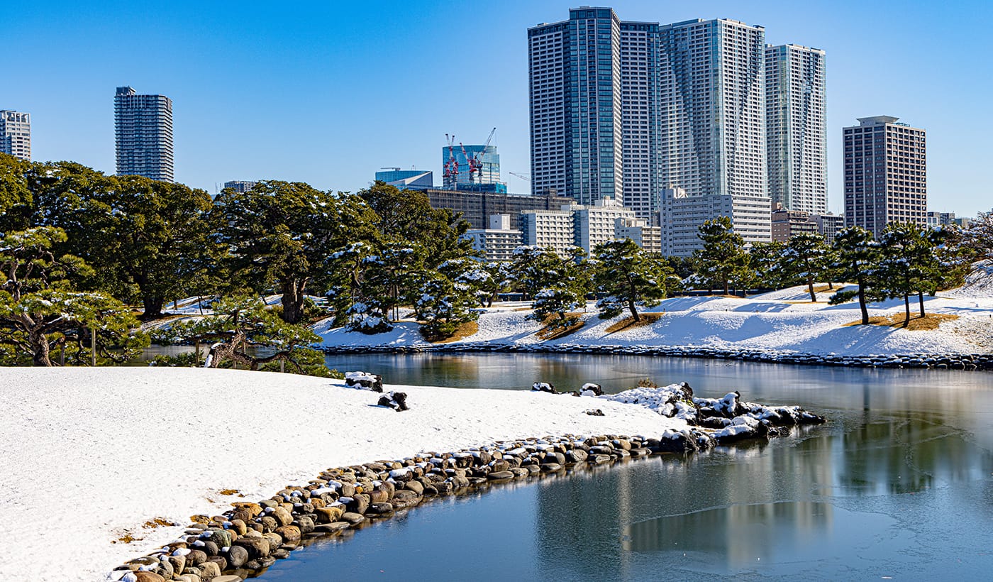 (Tokyo) Hama-rikyu Gardens