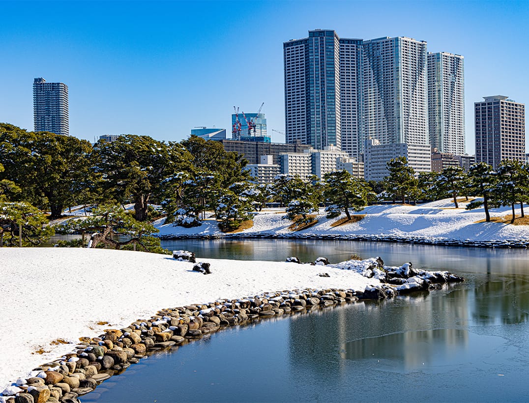 (Tokyo) Hama-rikyu Gardens